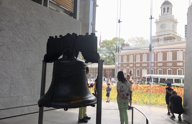Liberty Bell and Independence Hall
